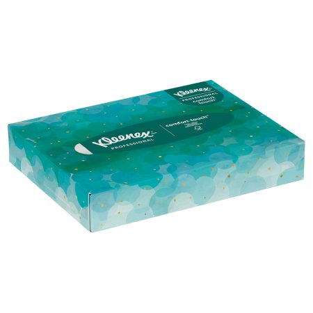 Kleenex Junior Facial Tissue, 2-Ply, Flat Box, Box of 48 Tissues