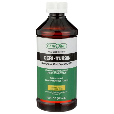 Geri-Care Cough Relief Guaifenesin Syrup 1 Each