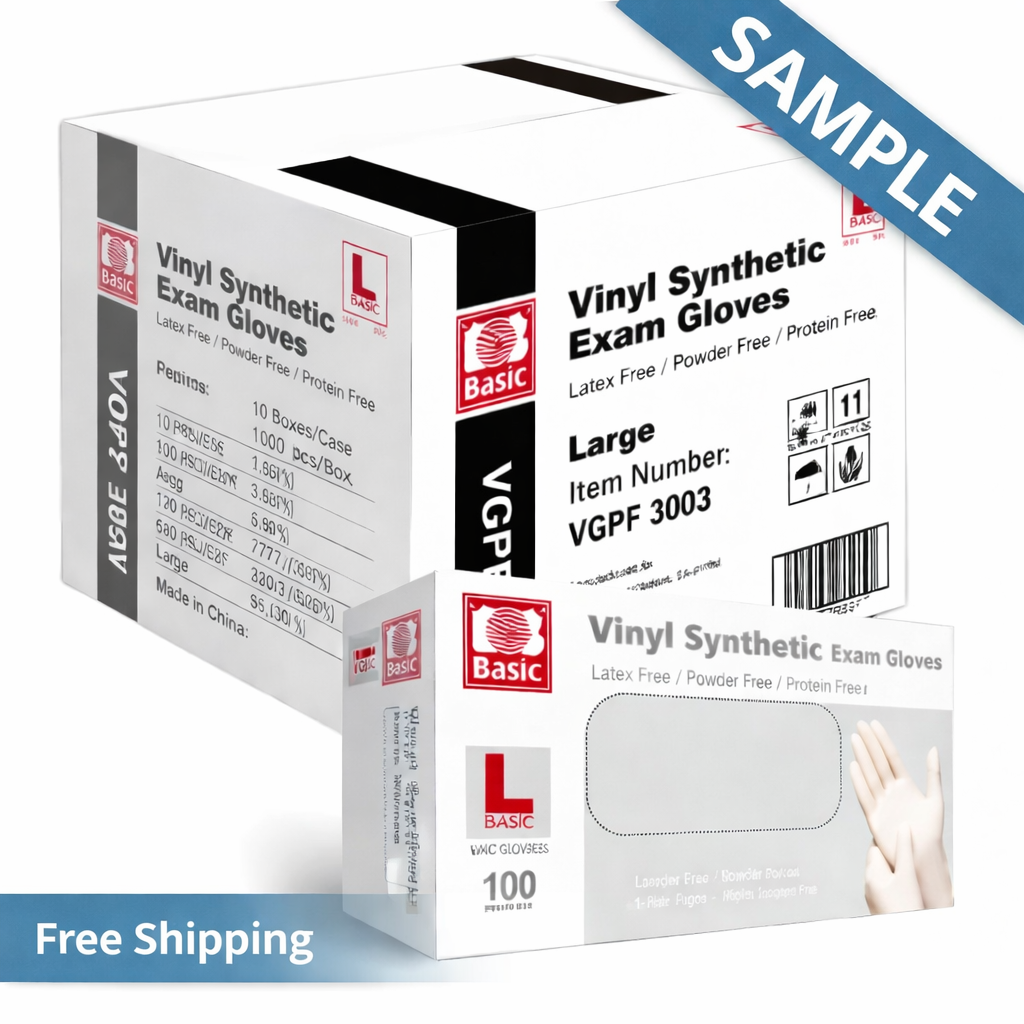 INTCO 医用PVC検査手袋　5ケース Intco Vinyl Exam Gloves | AvaCare Medical