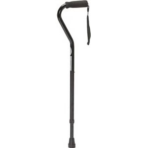 Offset Push Button Cane, 250 lb Weight Capacity