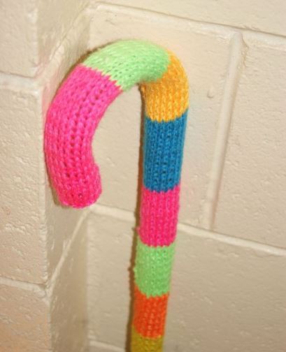 knitted cane