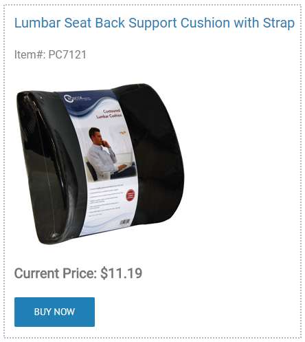 lumbar cushion