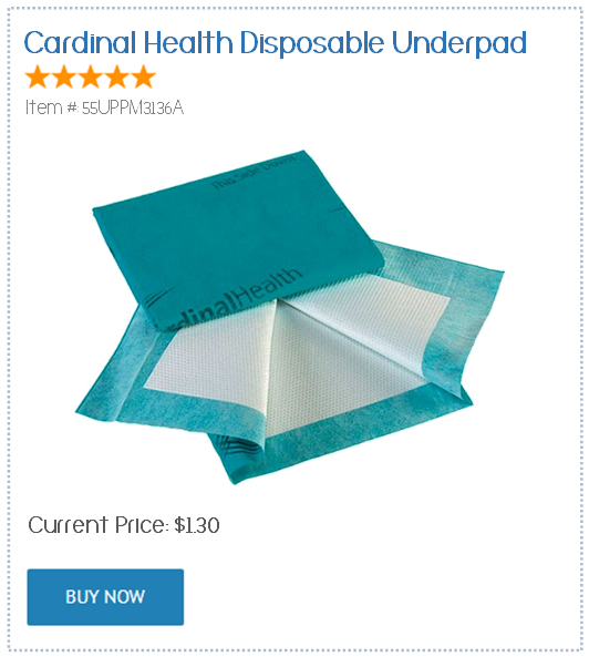 Cardinal Health Disposable Underpad, Max
