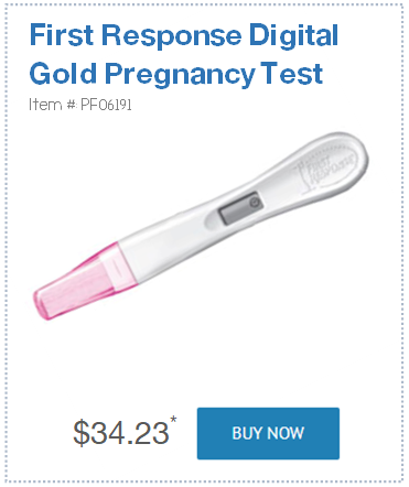 First Response Pregnancy Test Digital Gold Buy Now
