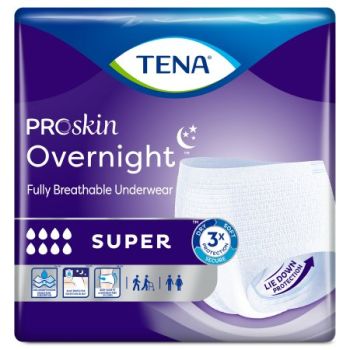 TENA Protective Underwear, Overnight Super