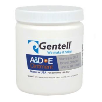 Gentell A&D+E A & D Ointment, 16 oz Jar