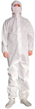 Cypress Disposable Coverall, White