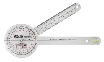Baseline Plastic Absolute+Axis Goniometer - 12 Inch Arms