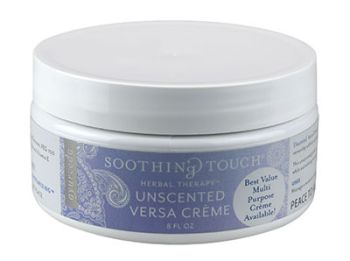 Soothing Touch Versa Creme, Unscented, 8 oz. jar