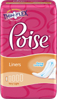 Poise Pantiliners Very Light 8-1/2