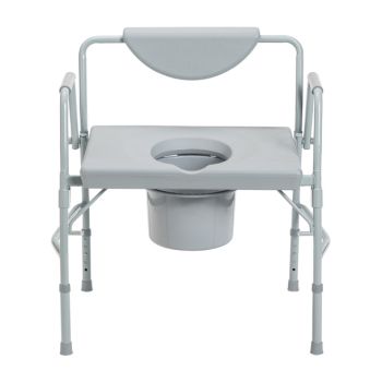 McKesson Heavy Duty Non-Folding Commode Chair