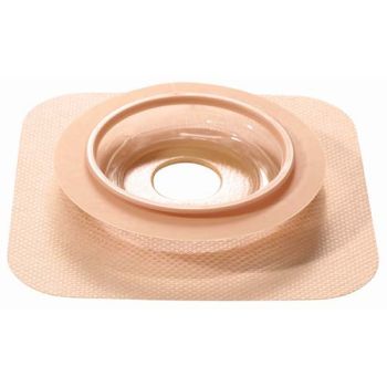 Natura Moldable Stomahesive Skin Barrier Accordian Flange with Hydrocolloid Flexible Collar