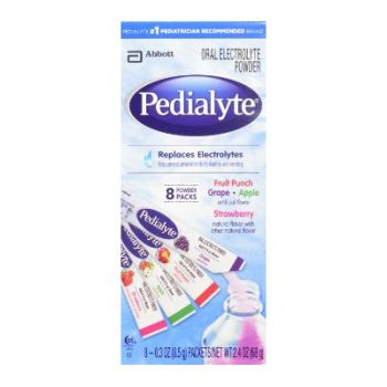 Pedialyte Powder Pack 4 Flavor Variety