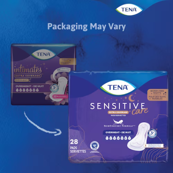 Tena Serenity Overnight Pad - Sensitive Care
