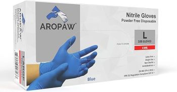 ArowPaw Nitrile Blue Gloves