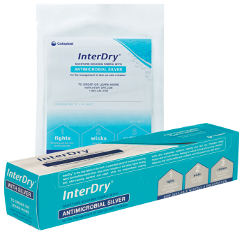 InterDry Ag Textile with Antimicrobial Silver Complex