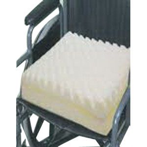 Waffle Foam/Gel Seat Cushion,W/Cover,18