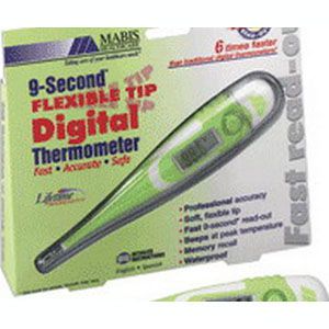 9-Second Flexible Tip Digital Thermometer, Horizontal Pack