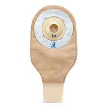 UltraLite 1-Piece Shallow Convex Drainable Pouch w/ Skin Shield, Transparent