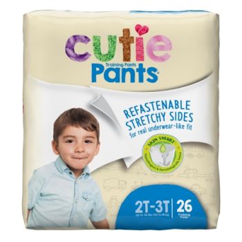 Cuties Training Pants for Boys 2T-3T, Pkg