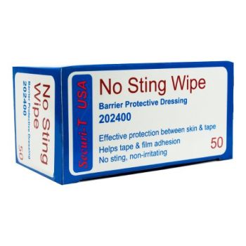 Securi-T USA No Sting Wipe Barrier Protective Dressing