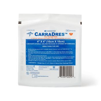 CarraDres Clear Hydrogel Sheets, 4