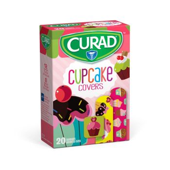CURAD Cupcake Cover Bandages, 20 CT, Case