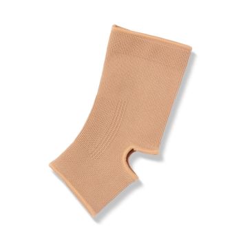 CURAD Elastic Open-Heel Ankle Supports, Case of 4