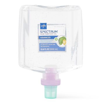 Spectrum Advanced Hand Sanitizer Gel, Clear, 33.814 oz