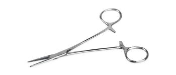 Mosquito Halsted Floor-Grade Forceps, Stainless Steel