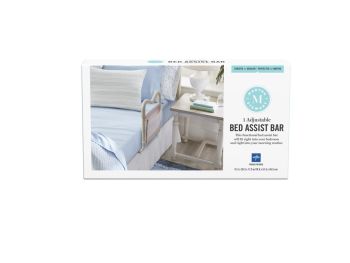 Martha Stewart Collection Bed Assist Bar with M-Shaped Handle, Each