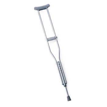 Economy Pushbutton Aluminum Crutches, Child, Pair