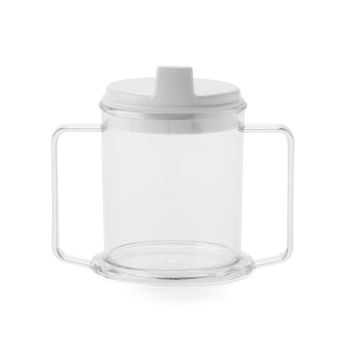 Two Handled Cups, Clear
