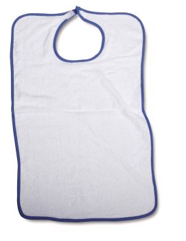Bib with Hook and Loop Strap, Adult, 21