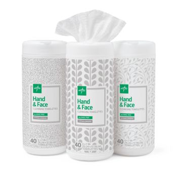 Hand and Face Cleansing Towelettes