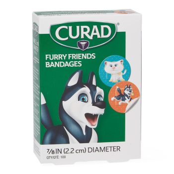 Curad Furry Friends Plastic Adhesive Bandages