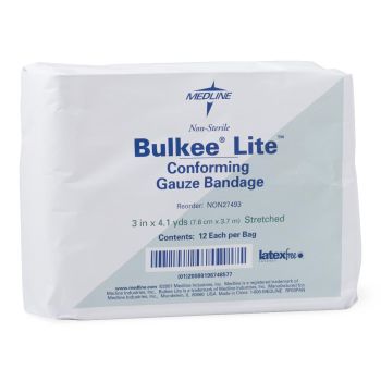 Bulkee Lite Nonsterile Cotton Conforming Bandages