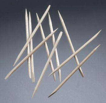Manicure Sticks, Wood, 4.5