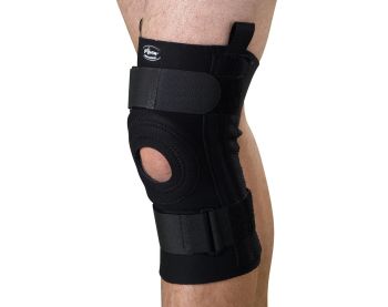 Knee Supports with Removable U-Buttress,Black