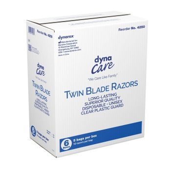 dynarex Twin Blade Disposable Razors