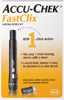 Accu-Chek FastClix Lancing Device Kit