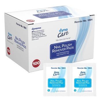 dynarex Nail Polish Remover Pad