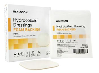 McKesson Hydrocolloid Dressing Foam Backing
