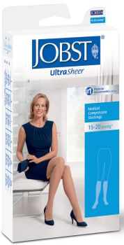 Women's Ultra Sheer Knee High 15-20mmHg Natural