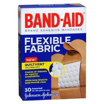 Band-Aid Adhesive Strip Flexible Fabric