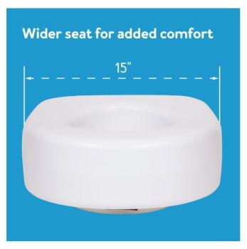 Carex Raised Toilet Seat