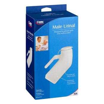 Male Urinal, 32 oz., with Cap