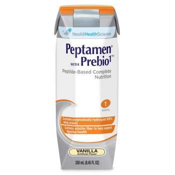 Peptamen with Prebio1 Complete Elemental Vanilla Flavor Liquid Nutrition