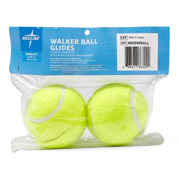 Walker Tennis Ball Glides, Case