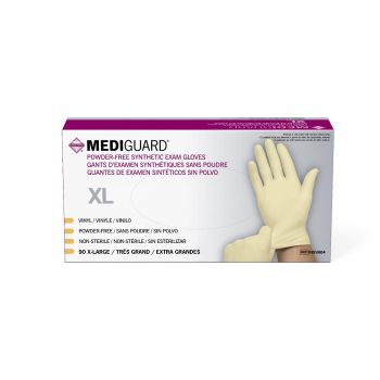 MediGuard Powder-Free Stretch Vinyl Exam Gloves